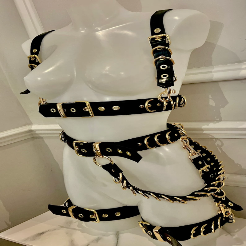 "D" Ring Thigh Straps
