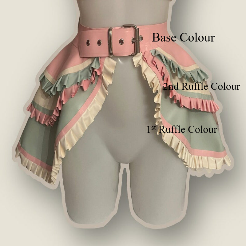 "LOLITA" Ruffle Peplum